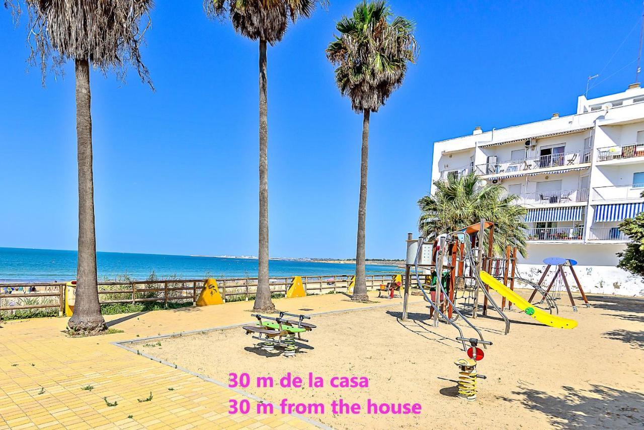 Ocean Sunset Beachfront House With Terraces エル・プエルト・デ・サンタ・マリア エクステリア 写真